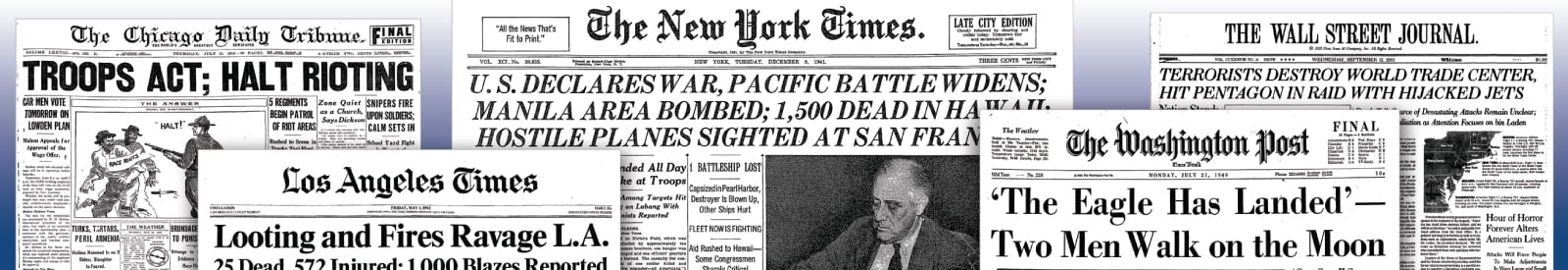 ProQuest Historical Newspapers: U.S. Metro Collection